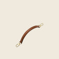 Genuine Leather Replacement Top Handle for LV Noé Purse / Bucket Bag - Adjustable Short Handbag Strap with Gold Clasps