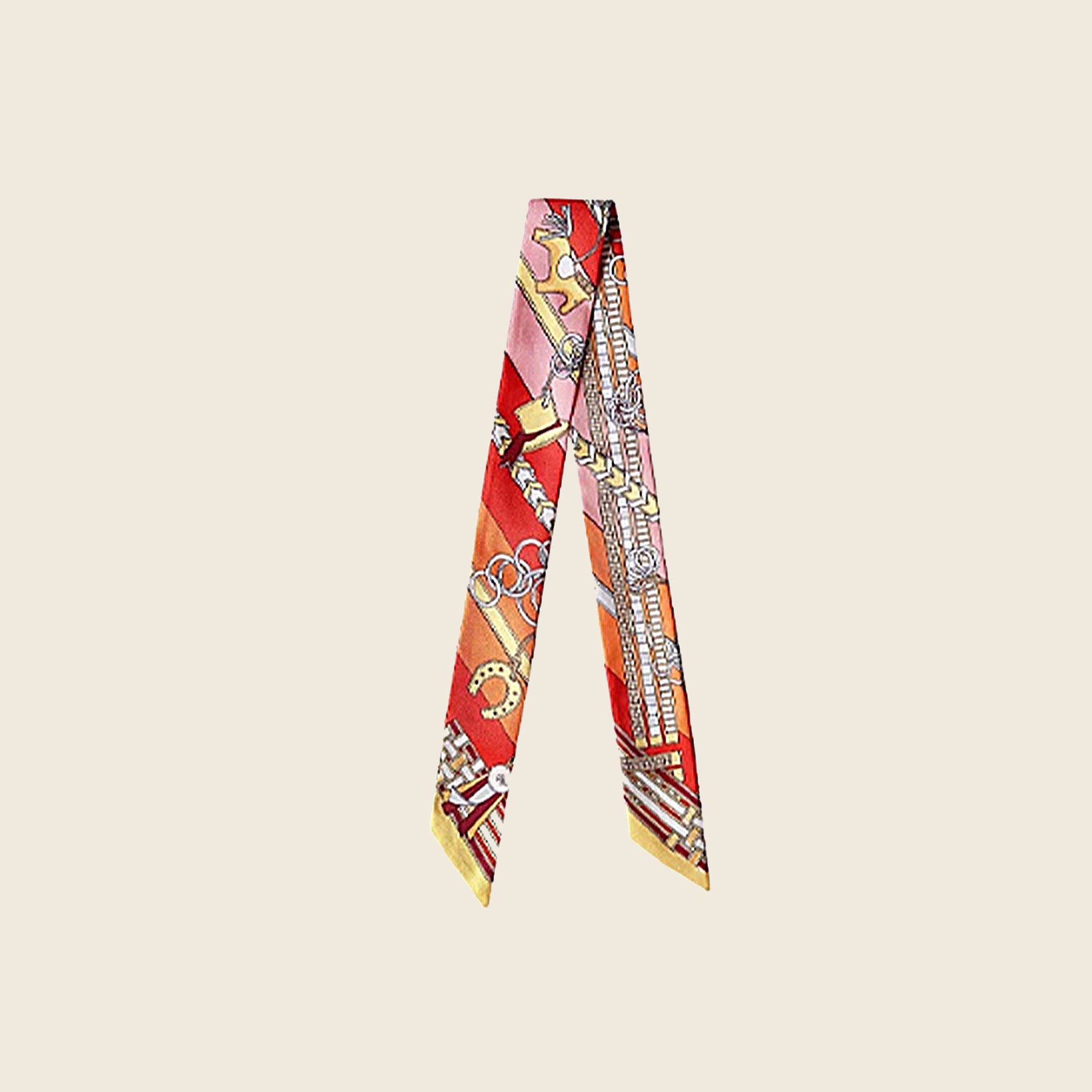 Luxury Equestrian Silk Twilly Scarf - Perfect Gift for Her
